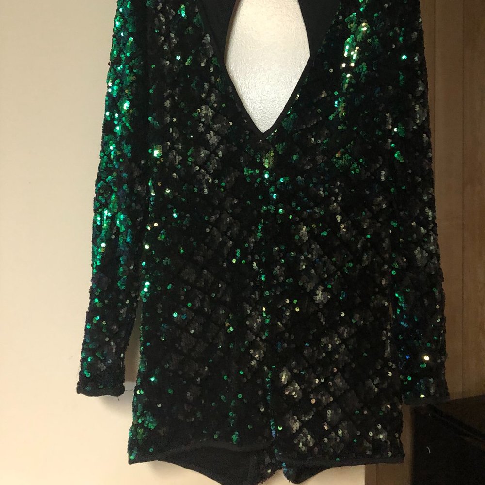 Brand: Lac Bleu , Size: L, Color: Blue and Green